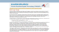 Desktop Screenshot of karkirurgi.org