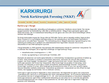 Tablet Screenshot of karkirurgi.org